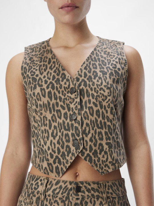 Produktbild Object Leoprint Weste (XL)