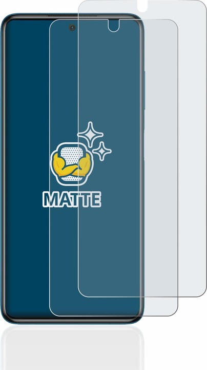 Actual product image BROTECT Anti-glare screen protector matt (2 Piece, Xiaomi Poco X3 Pro)