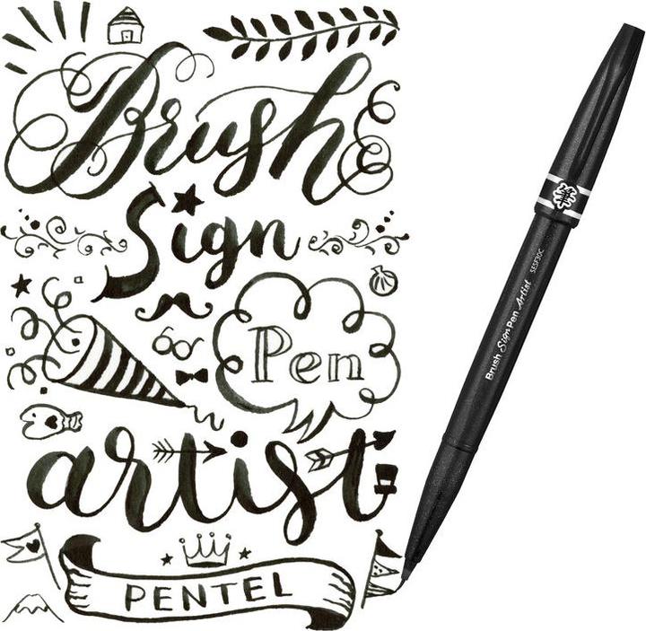 Image du produit Pentel Stylo pinceau Sign Pen Brush Artist (1 x)