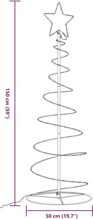 Produktbild vidaXL LED Weihnachtsbaum