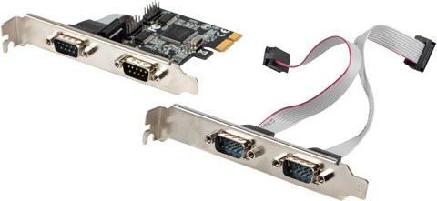 Produktbild Lanberg PCE-DB9-004 Schnittstellenkarte/Adapter Eingebaut PCIe