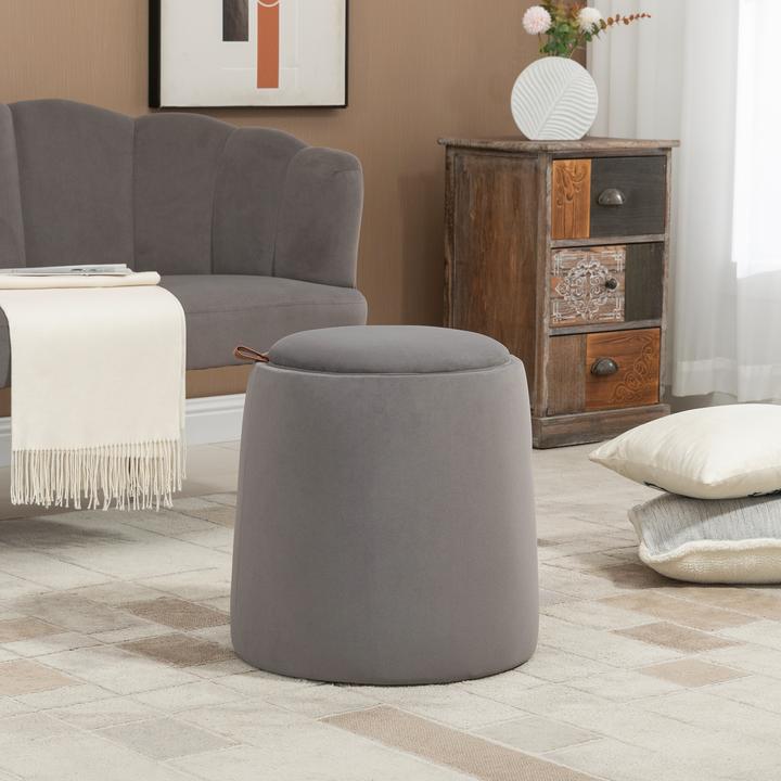 Actual product image Homcom Storage ottoman with storage space