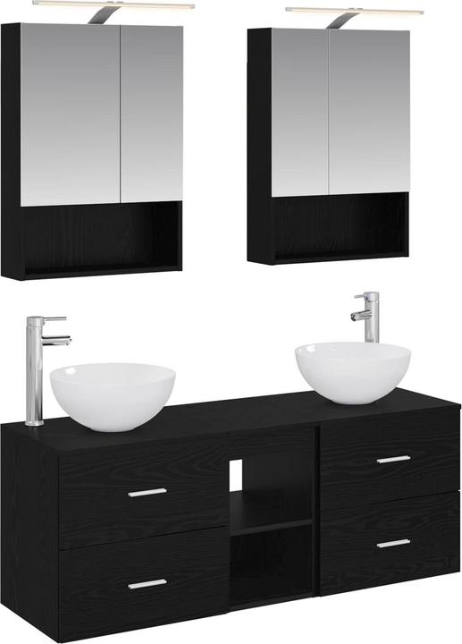 Produktbild vidaXL Badezimmerspiegel-Set (14.50 x 70 cm)
