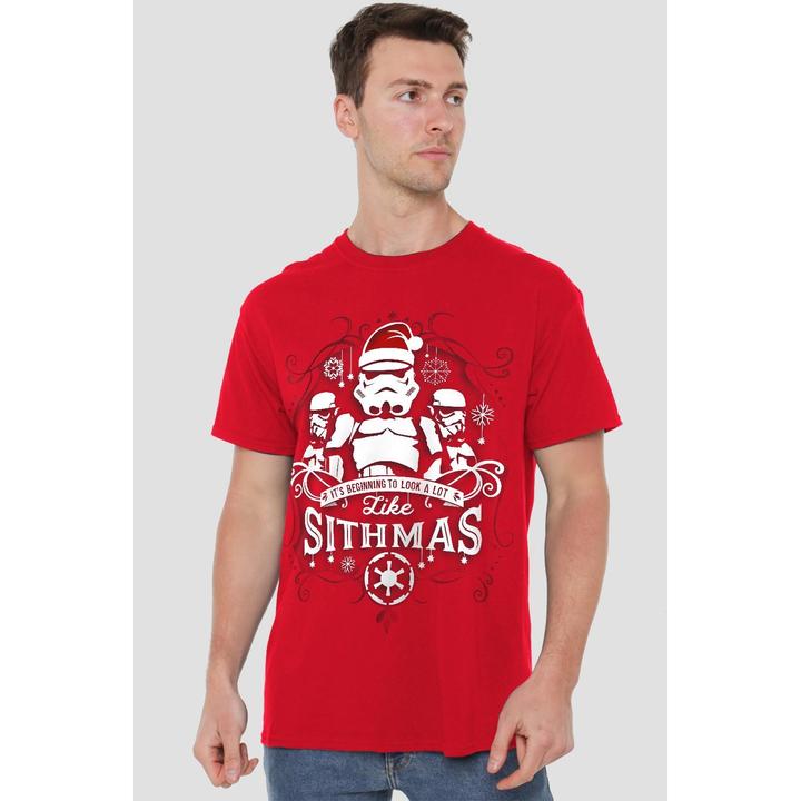 Immagine prodotto Star Wars Beginning To Look A Lot Like Sithmus Maglietta Natale Uomo (3XL)