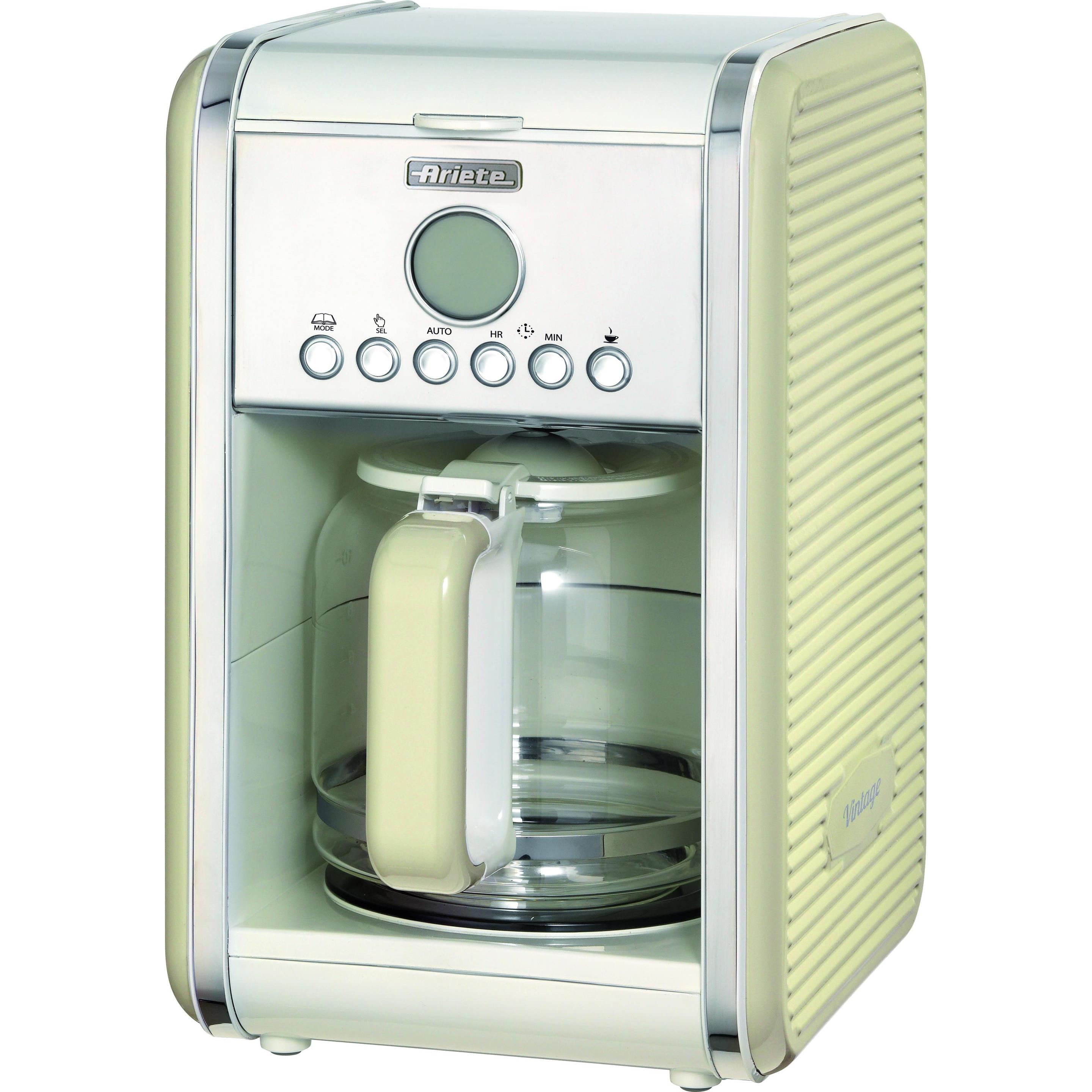 Ariete 1342 Vintage, Filterkaffeemaschine, Beige