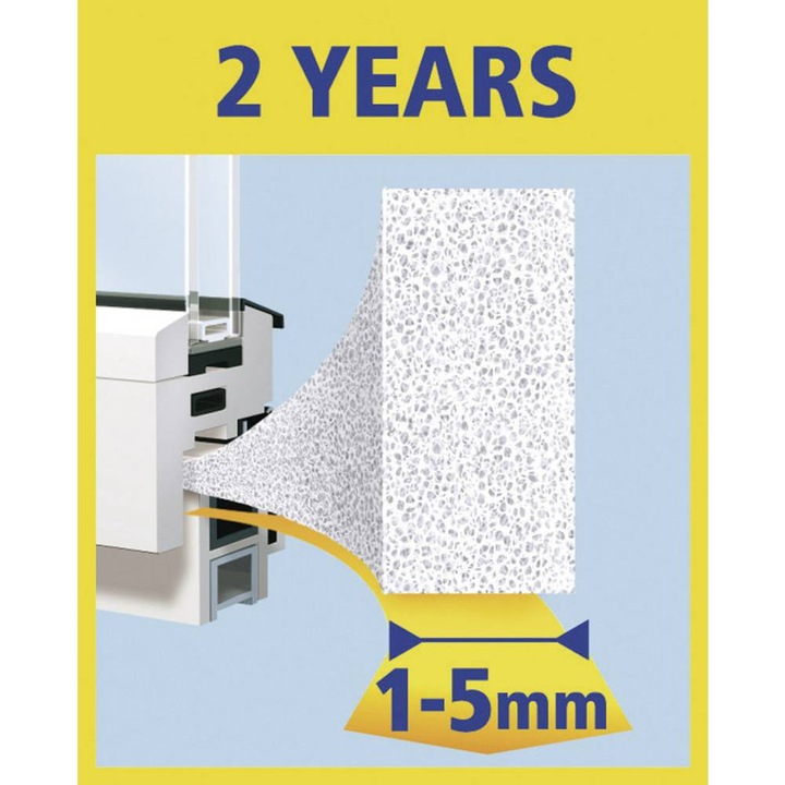 Actual product image tesa tesamoll UNIVERSAL foam gasket, self-adhesive, for insulation