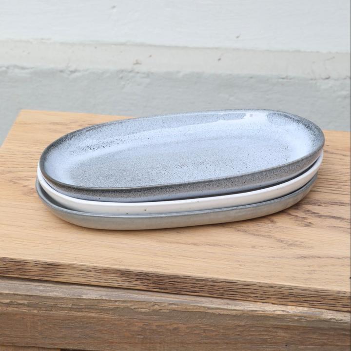 Produktbild Atelier Agave Ovaler Teller 22cm Serra