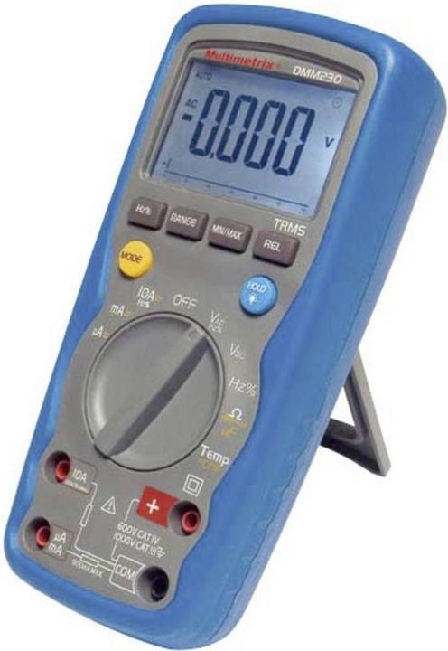 Produktbild Multimetrix Hand Multimeter DMM 230 (CAT III 1000V, CAT IV 600V)