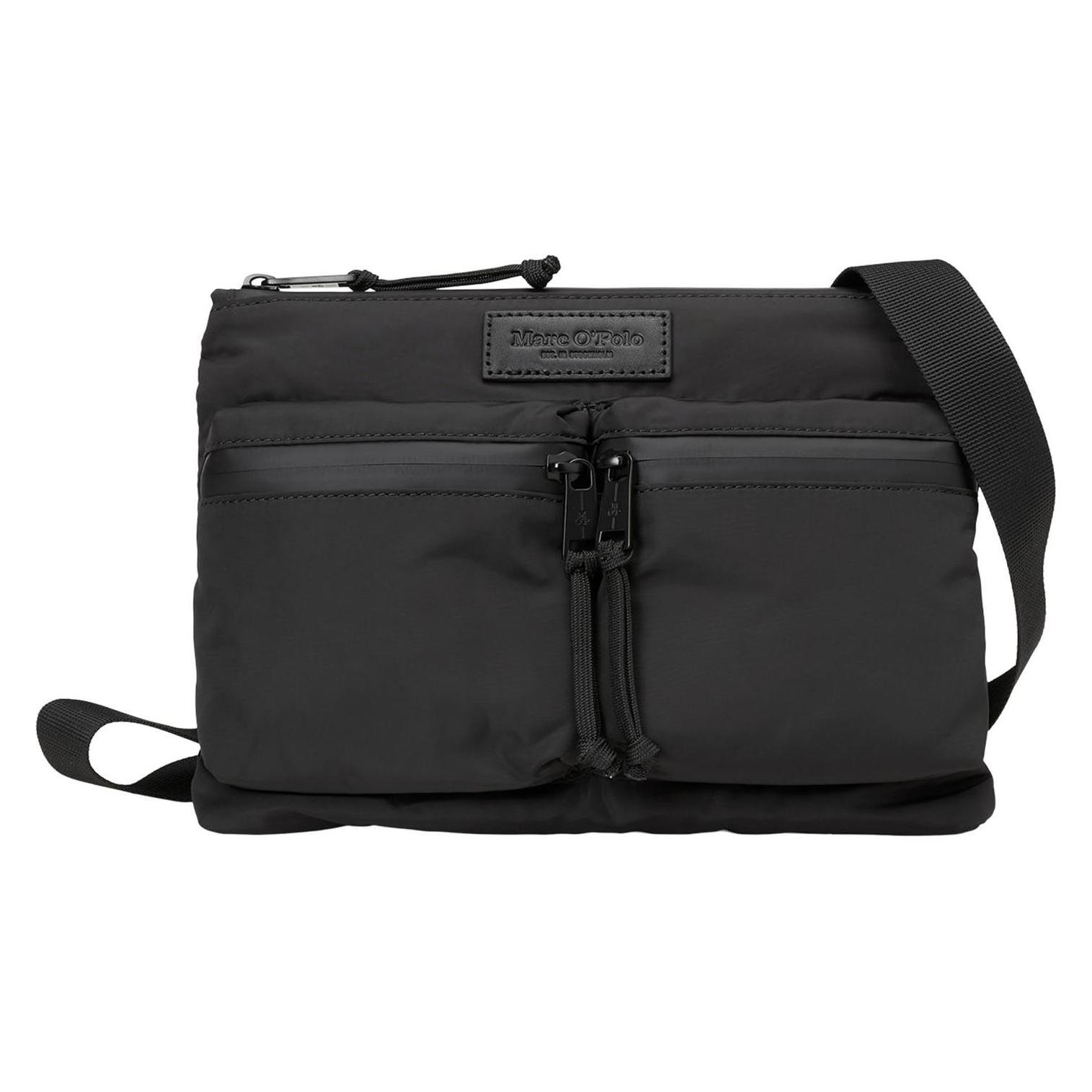 Marc O'Polo, Unisex, Handtasche, Crossbody Bag, Schwarz