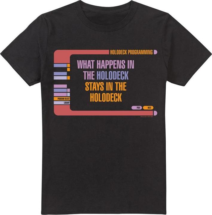 Actual product image Mens Holodeck Secrets T-Shirt (3XL)