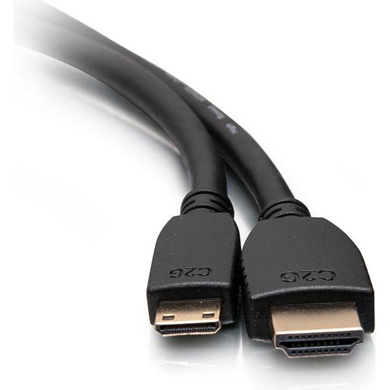 Thumbnail - C2G High Speed HDMI auf Mini HDMI-Kabel mit Ethernet (3 m, HDMI), Video Kabel
