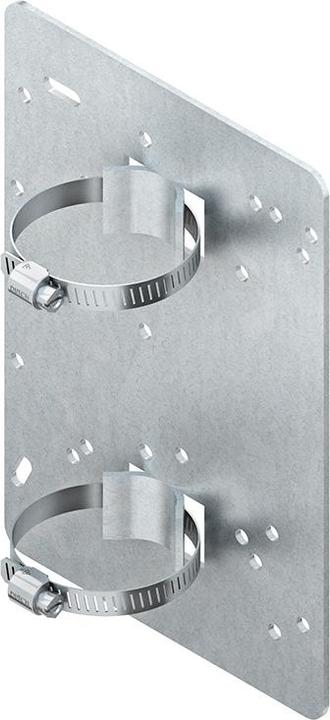 Image du produit Niedax NIE MIMPA 60/260 E3 Plaque de montage H=260 mm D=60 mm Acier inoxydable