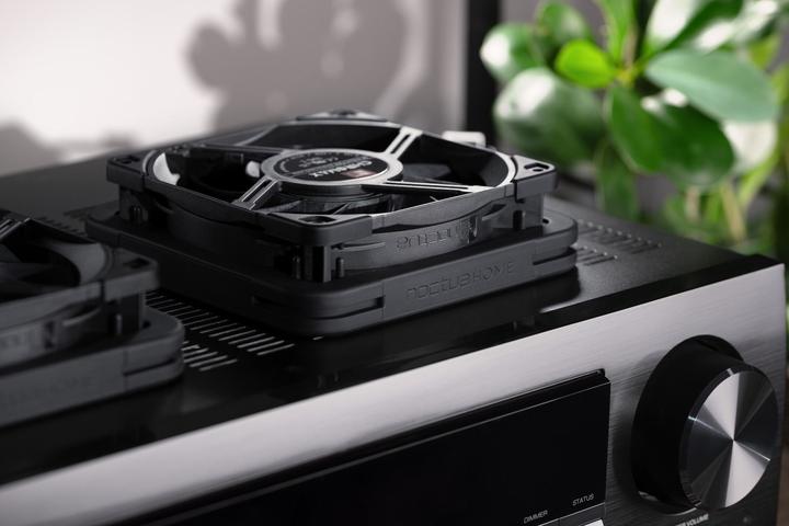 Actual product image Noctua NV-MPG1-12.black Multi-purpose sealing lip (black, for 120 mm fan)