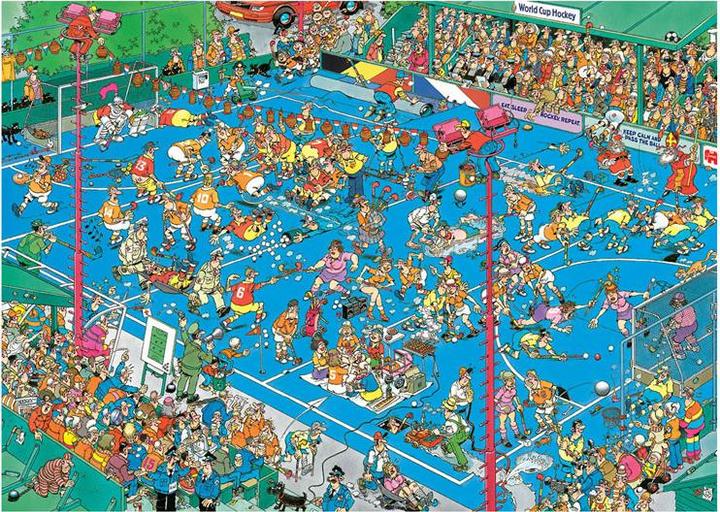 Produktbild Jumbo Puzzle: Hockey Championships (Jan van Haasteren) (1000 Teile) (1000 Teile)