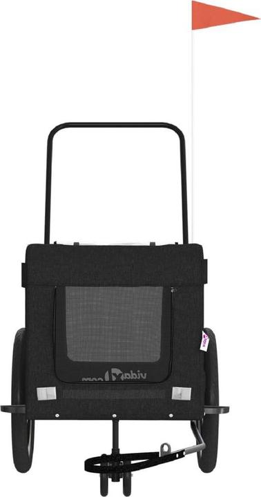 Produktbild vidaXL Fahrradanhänger Hund