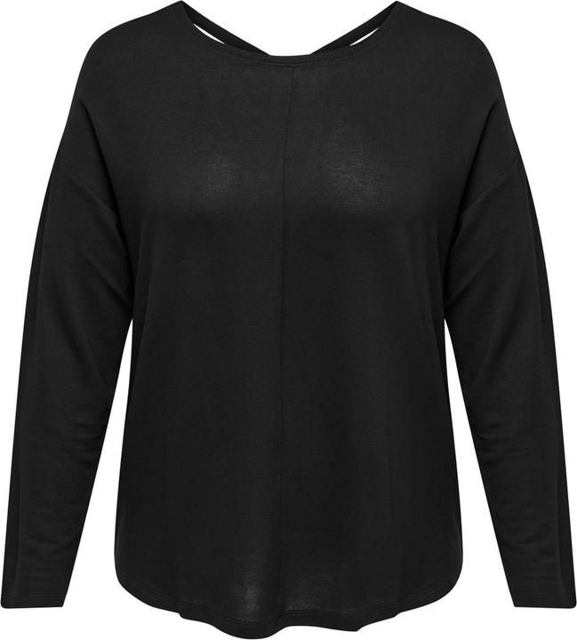 Immagine prodotto Only Top curvy a tinta unita con maniche lunghe (L)