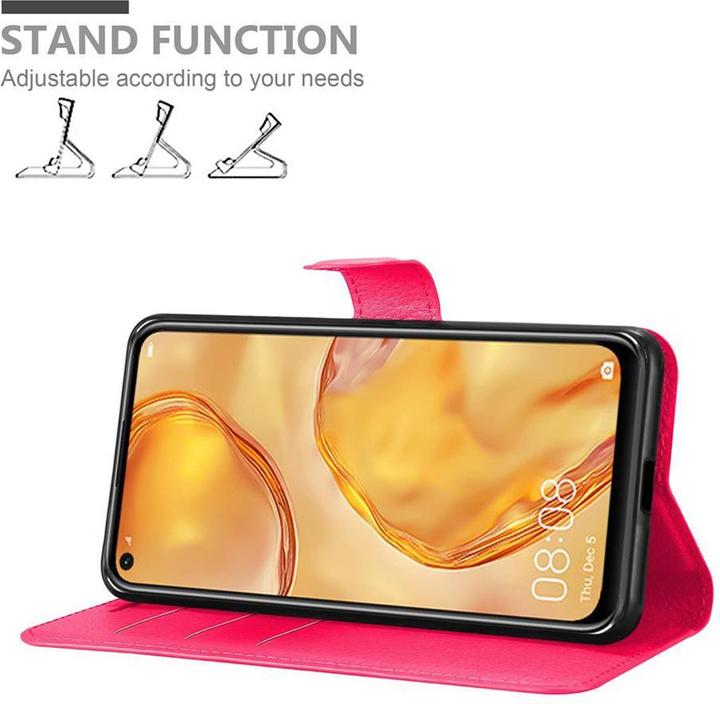 Image du produit Cadorabo Book avec fonction stand Cover (Huawei Nova 7i, Huawei P40 Lite)