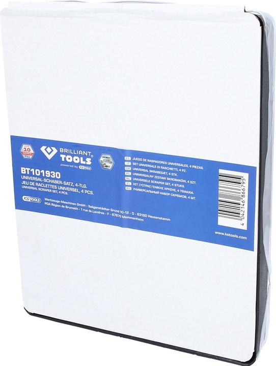 Actual product image KS Tools Universal scraper set 4 pieces