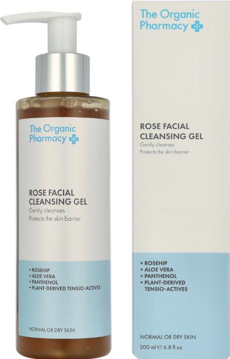 Image du produit The Organic Pharmacy Rose Facial Cleansing Gel (Gel nettoyant, 200 ml)