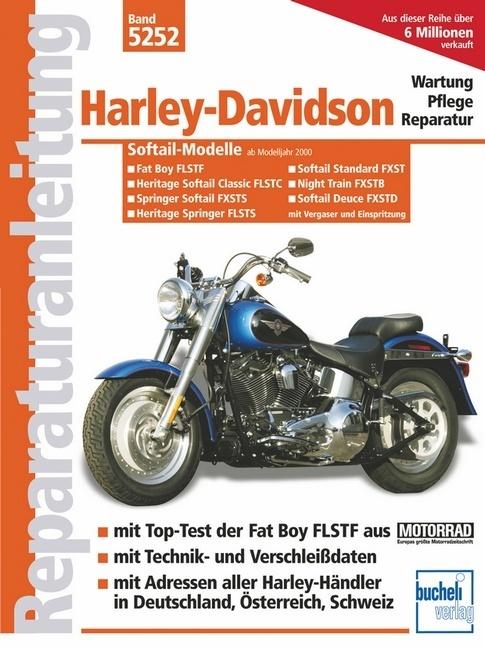 Produktbild Harley-Davidson Softail-Modelle ab Modelljahr 2000 (Deutsch, Franz Josef Schermer, 2018)