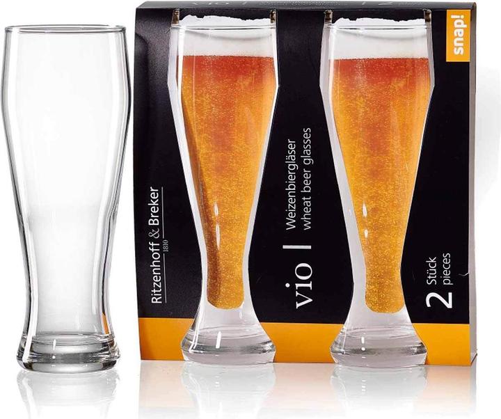 Productafbeelding Ritzenhoff & Breker Tarwebierglazen Vio (0.50 l, 2 x)