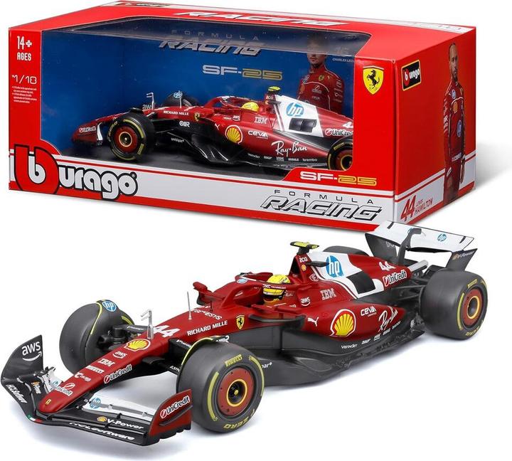 Immagine prodotto Bburago Ferrari F1 SF-25 1/18 Hamilton 2025