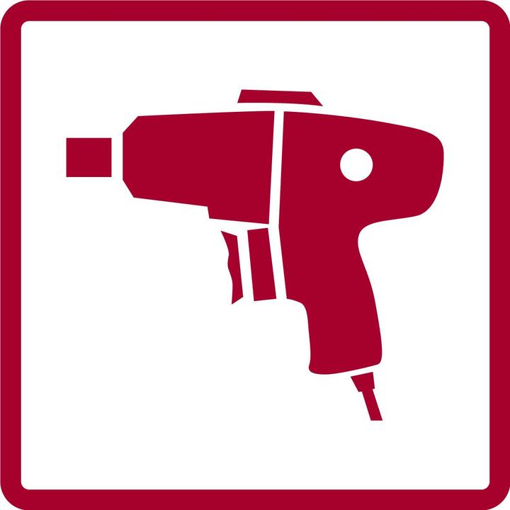 Actual product image Gedore Red red R22150012 Power wrench 1/2" 2/6 CT module 14 pieces