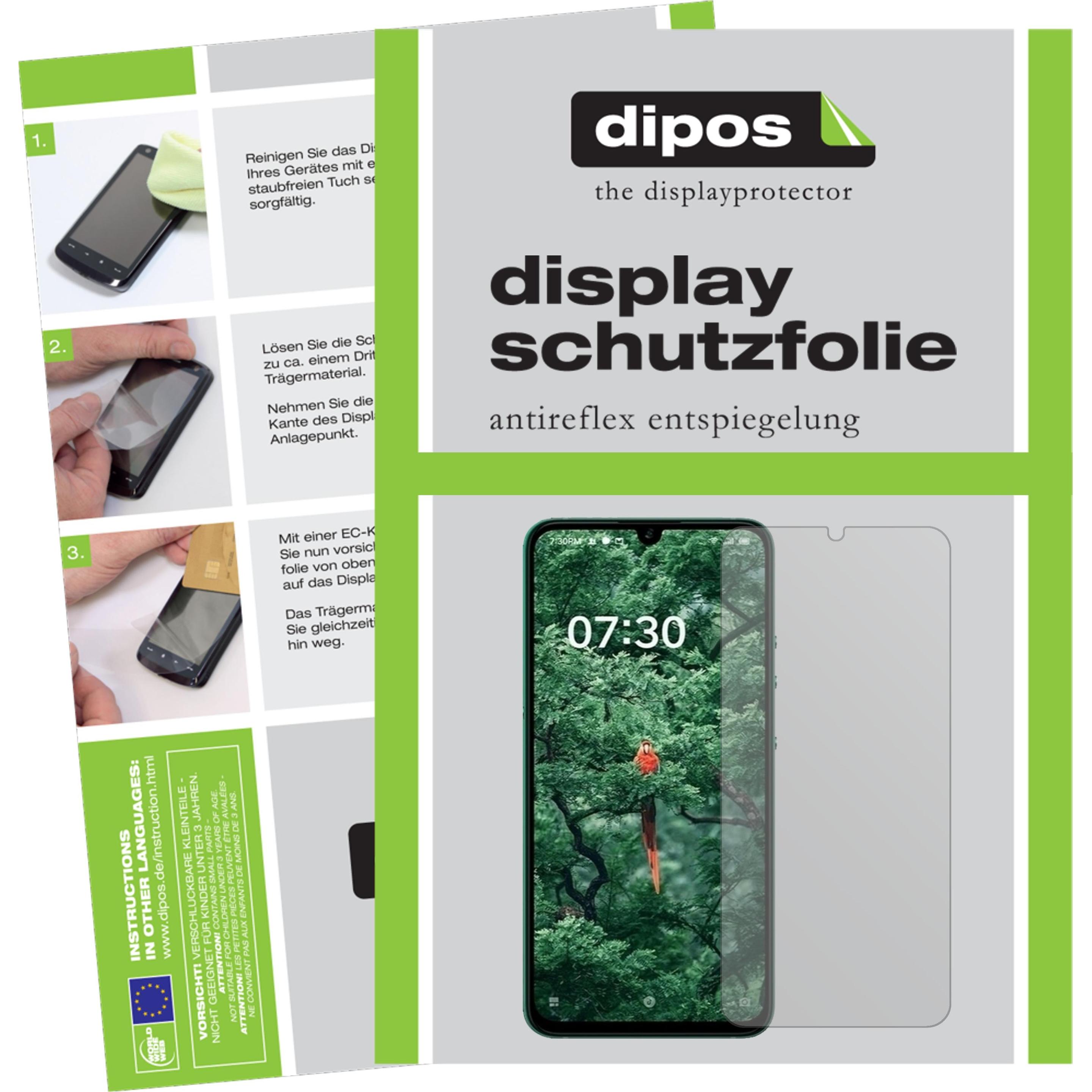 Dipos Displayschutzfolie Antireflex (5 Stück, Smartisan Nut Pro 3), Smartphone Schutzfolie, Transparent