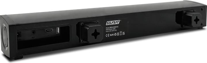 Actual product image Selfsat Soundbar 22, 12/230 V, 30 W, black (30 W)