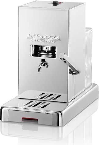 La Piccola Machine à espresso pour dosettes ESE Lucidatura Acier inoxydable poli miroir