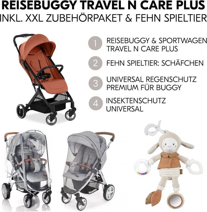 Actual product image Hauck Buggys & Sportwagen Reisebuggy & Sportwagen Travel N Care Plus