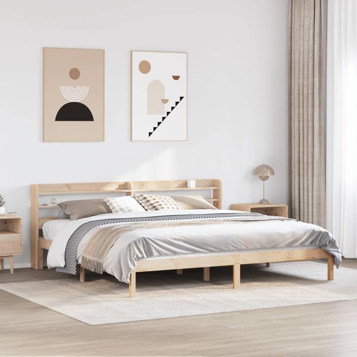 Actual product image vidaXL Bettgestell (180 x 200 cm)