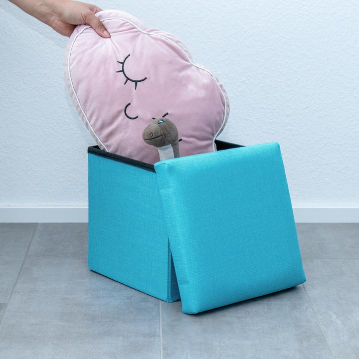 Image du produit Intirilife Cube d'assise CIEL BLEU