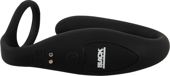 Produktbild Black Velvets Cock ring with RC butt plug (2.60 cm)