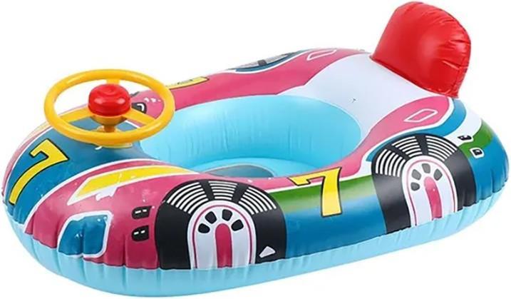 Actual product image Splash & Fun Inflatable Kid Car baby buoyancy aid, floating seat 60x45cm