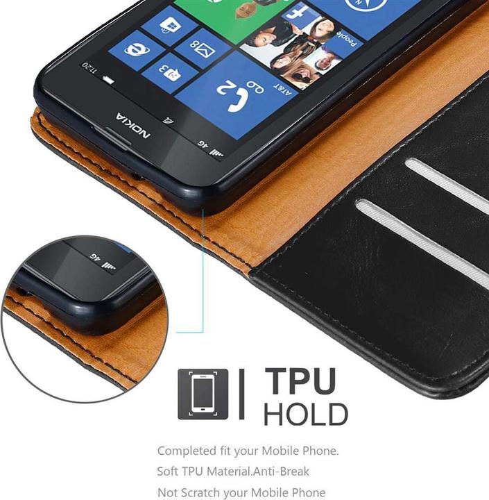 Actual product image Cadorabo Book Luxury Cover (Nokia Lumia 520, Nokia Lumia 521)