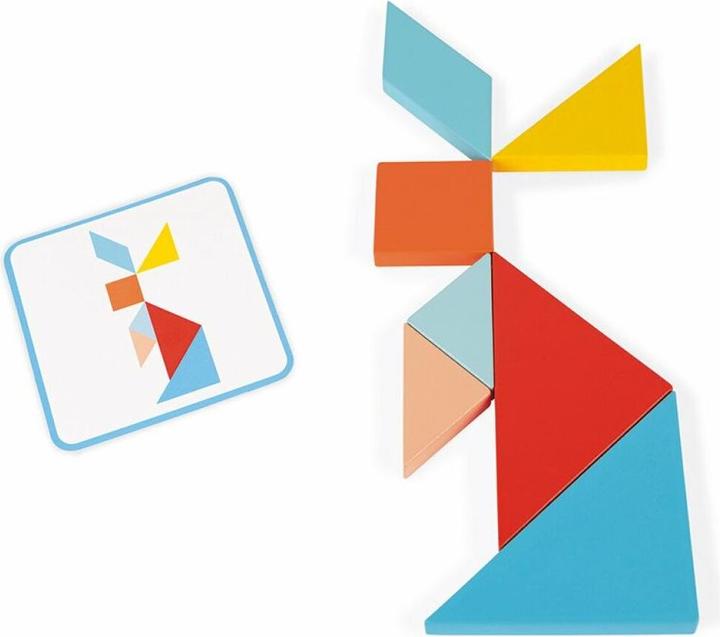 Actual product image Janod Tangram