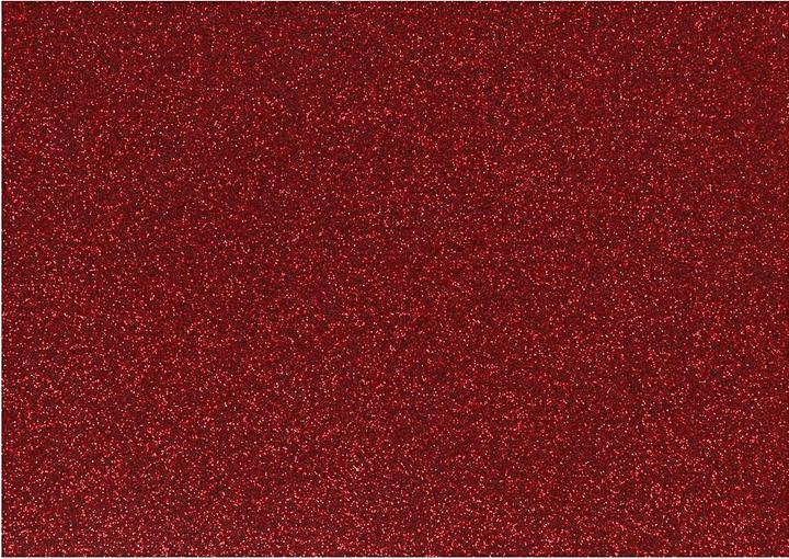Immagine prodotto Creativ Company Opstrijkfolie Glitter Rood, A5