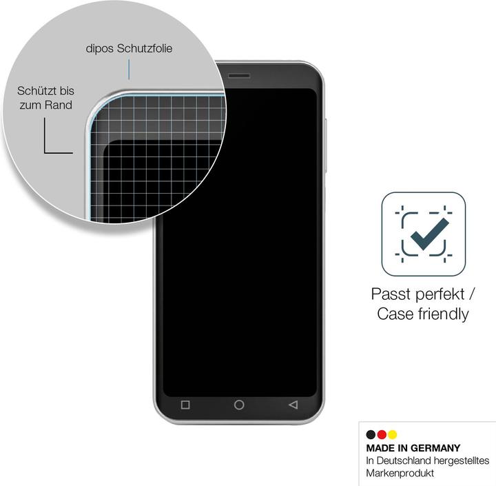Produktbild Dipos Anti-Shock Displayschutz Matt 9H (1 Stück, Emporia Smart 5)