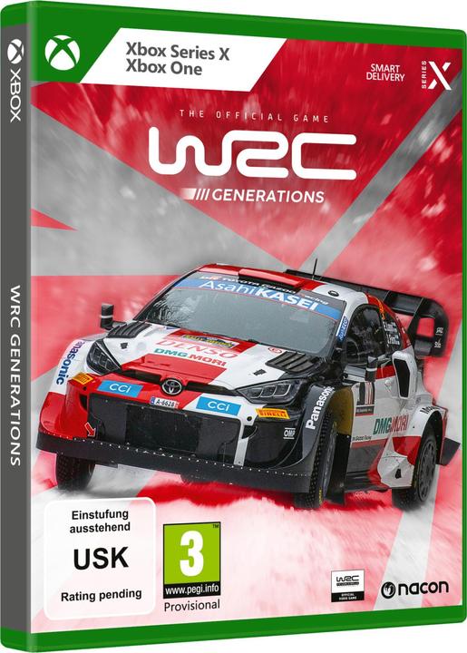Produktbild Nacon Gaming WRC Generations (Xbox Series X, FR)