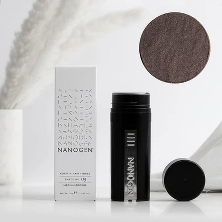 Produktbild Nanogen Nanofibres Mittelbraun (Braun)