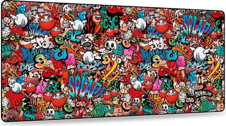 Actual product image Subblim Alfombrilla Graffiti XL Mouse Pad (XL)
