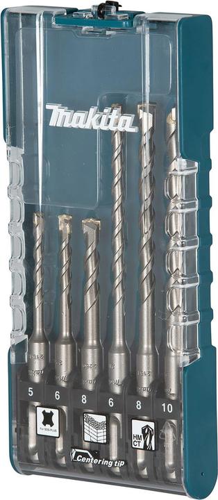 Productafbeelding Makita SDS+ set metselboren 6 stuks. (5, 6, 8 mm en 10 mm)