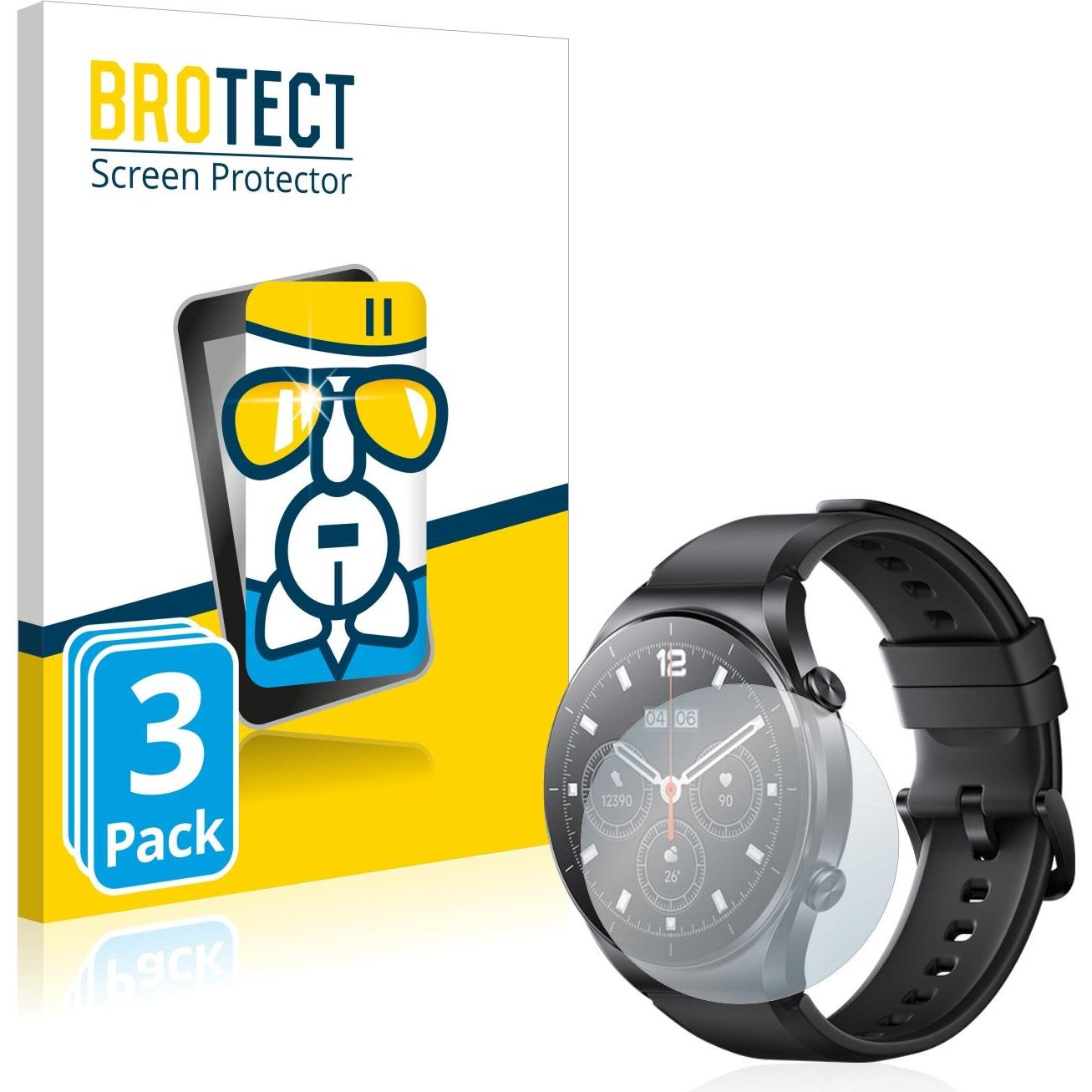 Thumbnail - BROTECT AirGlass Panzerglasfolie, Smartwatch Schutzfolie, Transparent