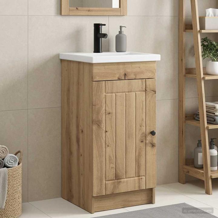 Produktbild vidaXL Badezimmermöbel-Set
