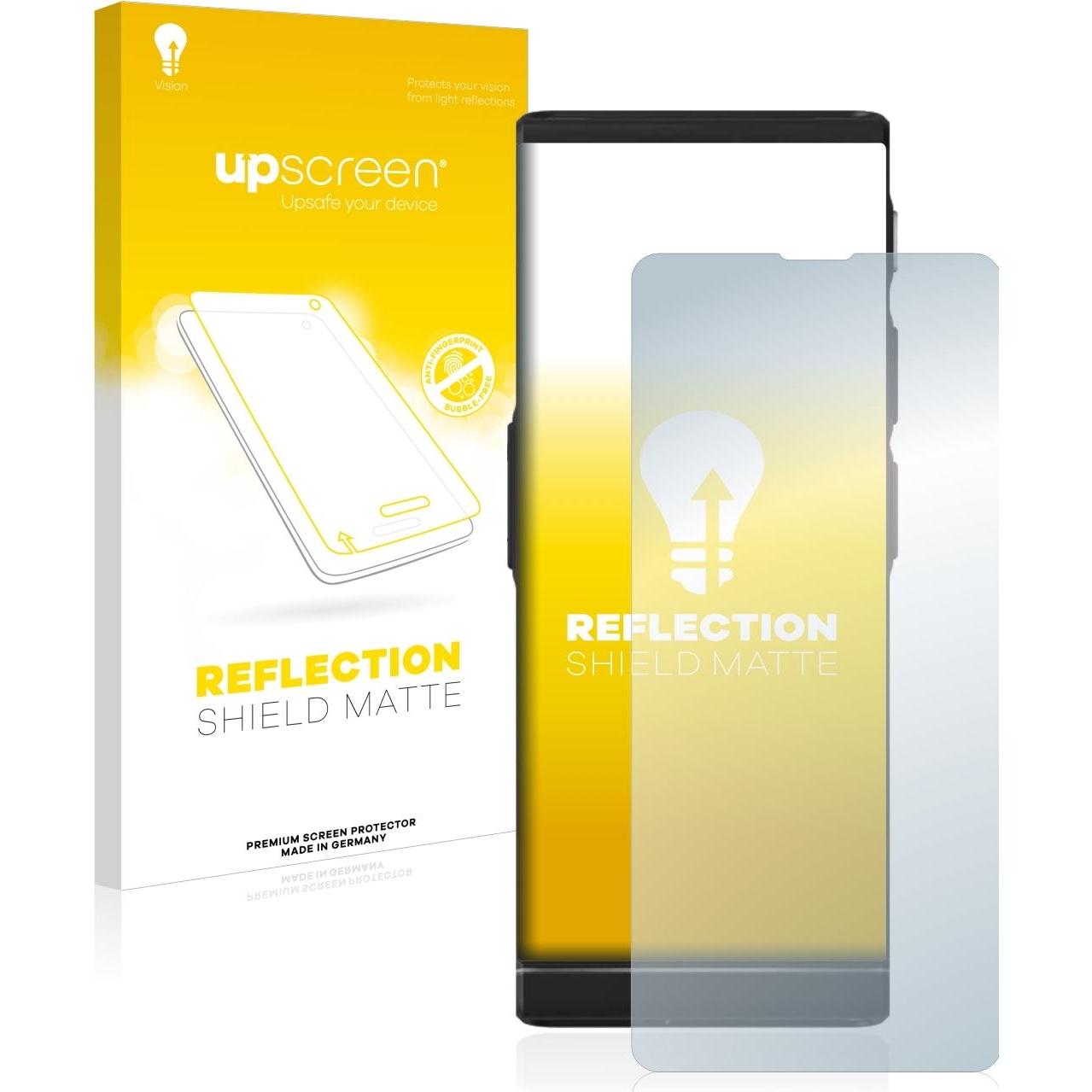 upscreen Reflection Shield Displayschutz Matt (1 Stück, Samsung Galaxy A13), Smartphone Schutzfolie, Grau