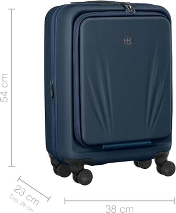 Actual product image Wenger Hardshell Spinner Suitcase with TSA Lock, Front Laptop Compartment, Dual USB Ports (78 l)