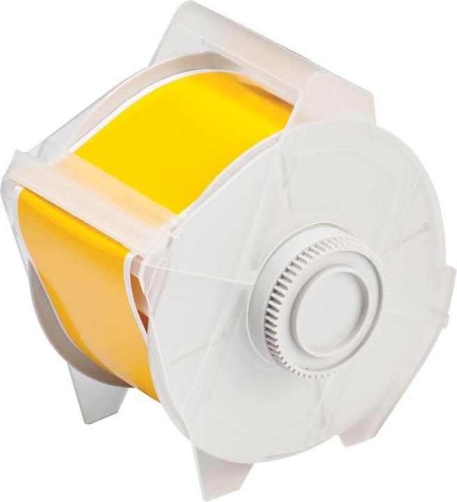 Actual product image Brady B-7569, Standard Vinyl, Yellow, 57mm x 30m, f. GlobalMark (57.15 mm)