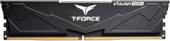 Produktbild Team Group RAM Team D5 6400 32GB C40 Vulcan black K2 (2 x 16GB, 6400 MHz, DDR5-RAM, DIMM)