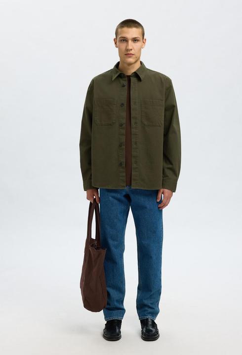 Produktbild Selected Homme Slhtravis Twill Overshirt Ls Noos (XL)